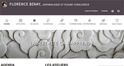 Desktop Screenshot of detenteetsophrologie.com
